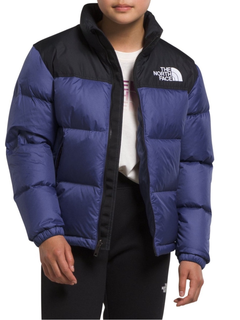 The North Face Boys Puffer Jacket - Black & Blue